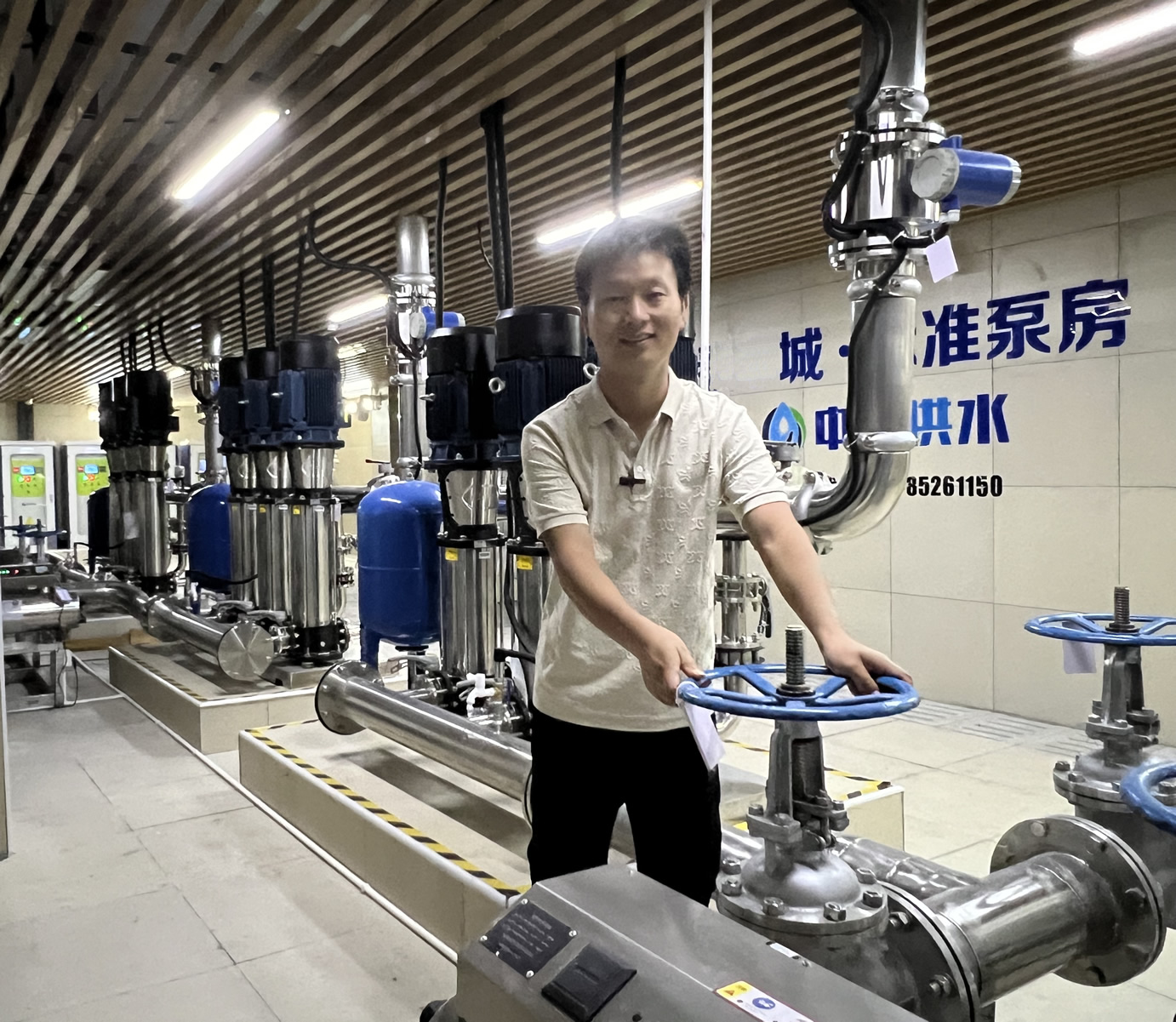 水箱式無負壓變頻給水設備